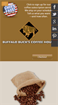 Mobile Screenshot of buffalobuckscoffee.com